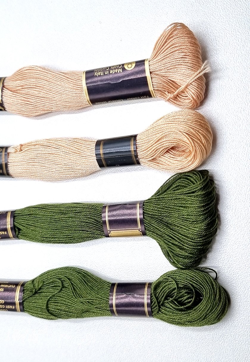 Anchor À Broder 25 - 4 Vintage Skeins – Cucirini Cantoni Coats - Image 6