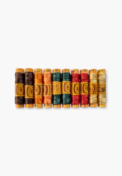 Bozzolo Reale & Tre Stelle – Silk Thread – Autumn Gradient Set – 10 Spools