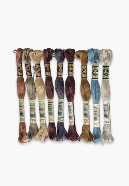 DMC Mouliné Spécial 117 – Autumn Terra Set – 9 Embroidery Skeins