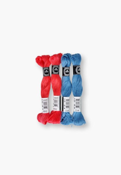 DMC Cotton à Broder 25 – Big Bubble Set – 4 Embroidery Skeins