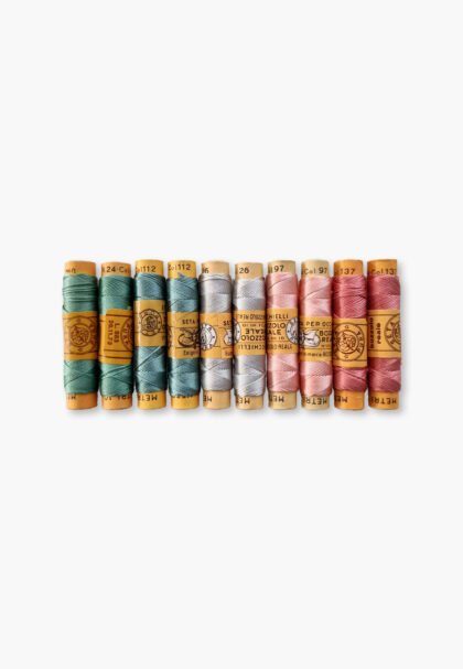 Bozzolo Reale & Tre Stelle – Silk Thread – Cactus Flower Set – 10 Spools