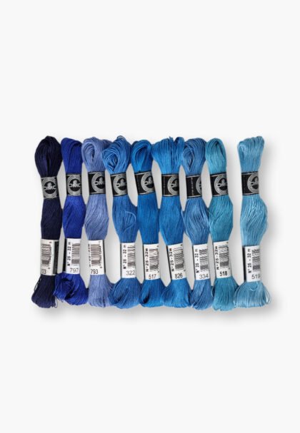 DMC Cotton à Broder 25 – Calm Ocean Set – 9 Embroidery Skeins