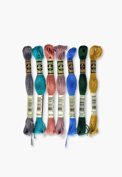 DMC Mouliné Spécial 117 – City Bloom Set – 7 Skeins