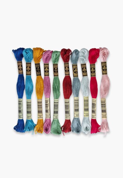DMC Mouliné Spécial 117 – Kensington Set – 10 Embroidery Skeins