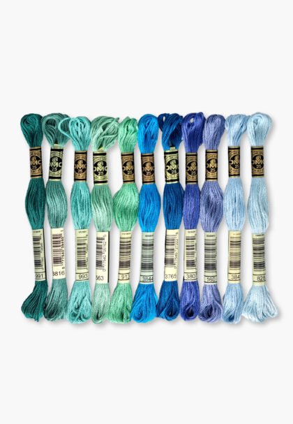 DMC Mouliné Spécial 117 – Magic Fountain Set – 11 Embroidery Skeins
