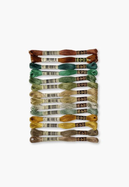 DMC Mouliné Spécial 117 – Meadow Set – 14 Embroidery Skeins
