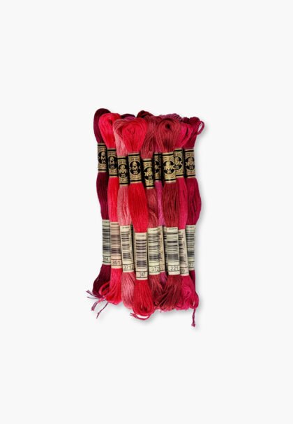 DMC Mouliné Spécial 117 – Burgundy 1 Mystery Pack– 13 Skeins