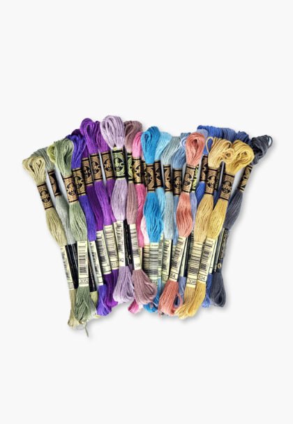 DMC Mouliné Spécial 117 – Colorful District Mystery Pack– 25 Skeins