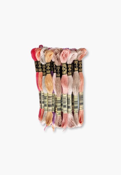 DMC Mouliné Spécial 117 – Pale Rose Mystery Pack– 19 Skeins