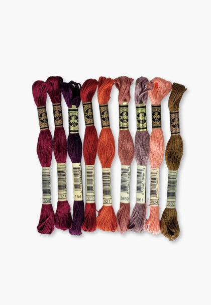 DMC Mouliné Spécial 117 – Nomad's Sunset Set – 9 Embroidery Skeins