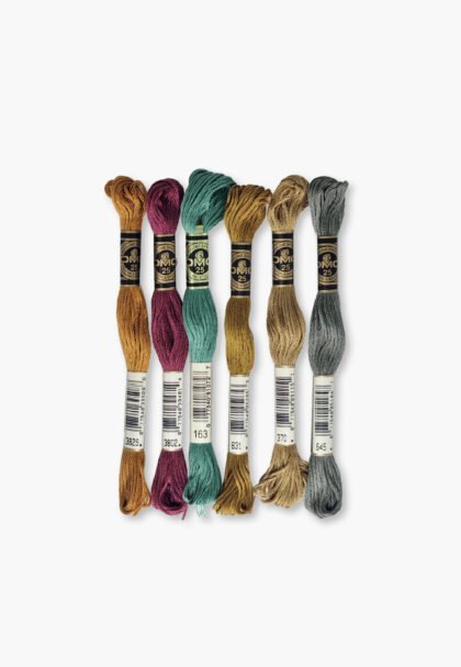 DMC Mouliné Spécial 117 – Oliver Street Set – 6 Skeins – Vintage