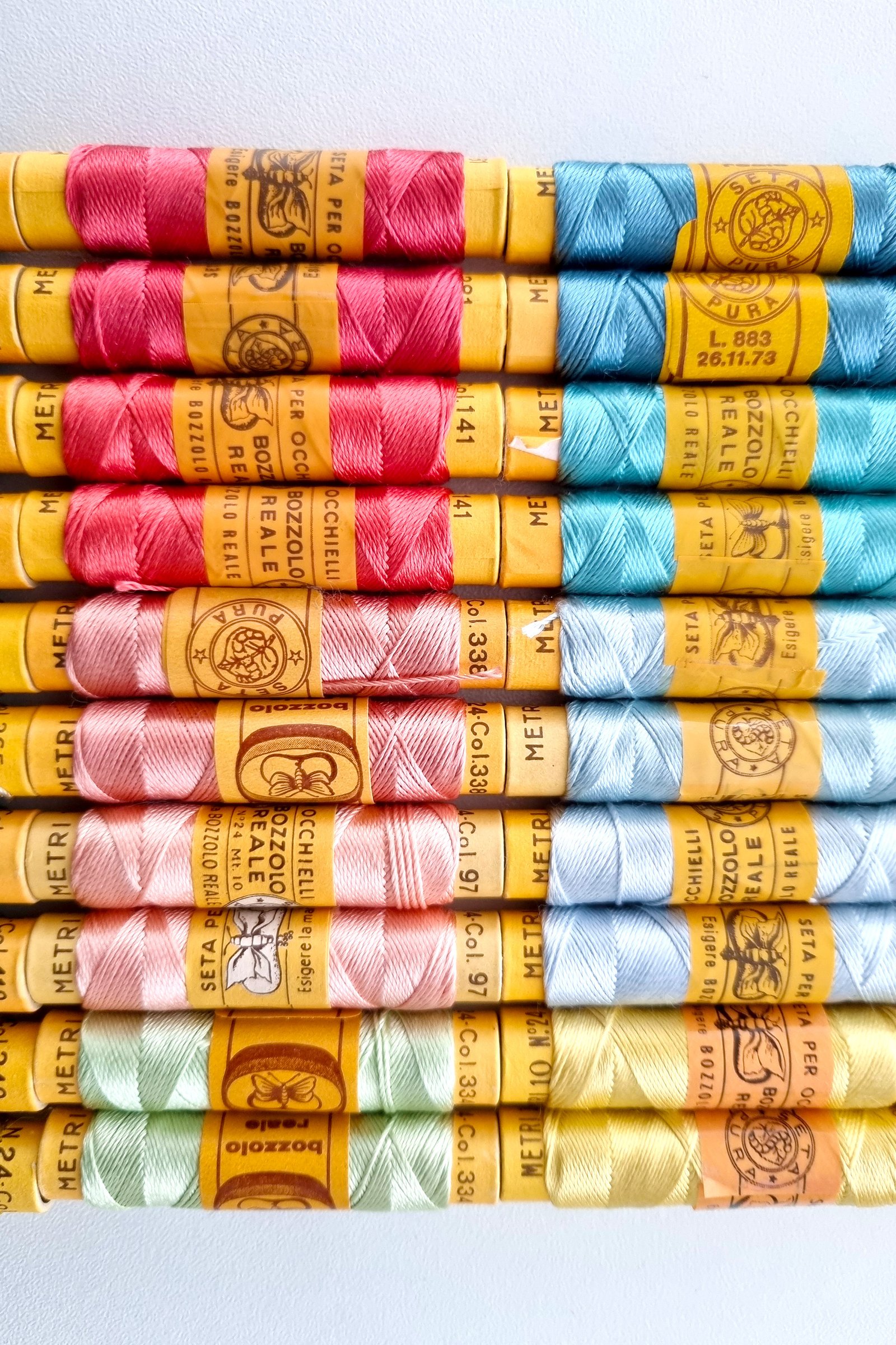 Bozzolo Reale & Tre Stelle – Silk Thread – Hortensia Flower Set – 40 Spools - Image 4