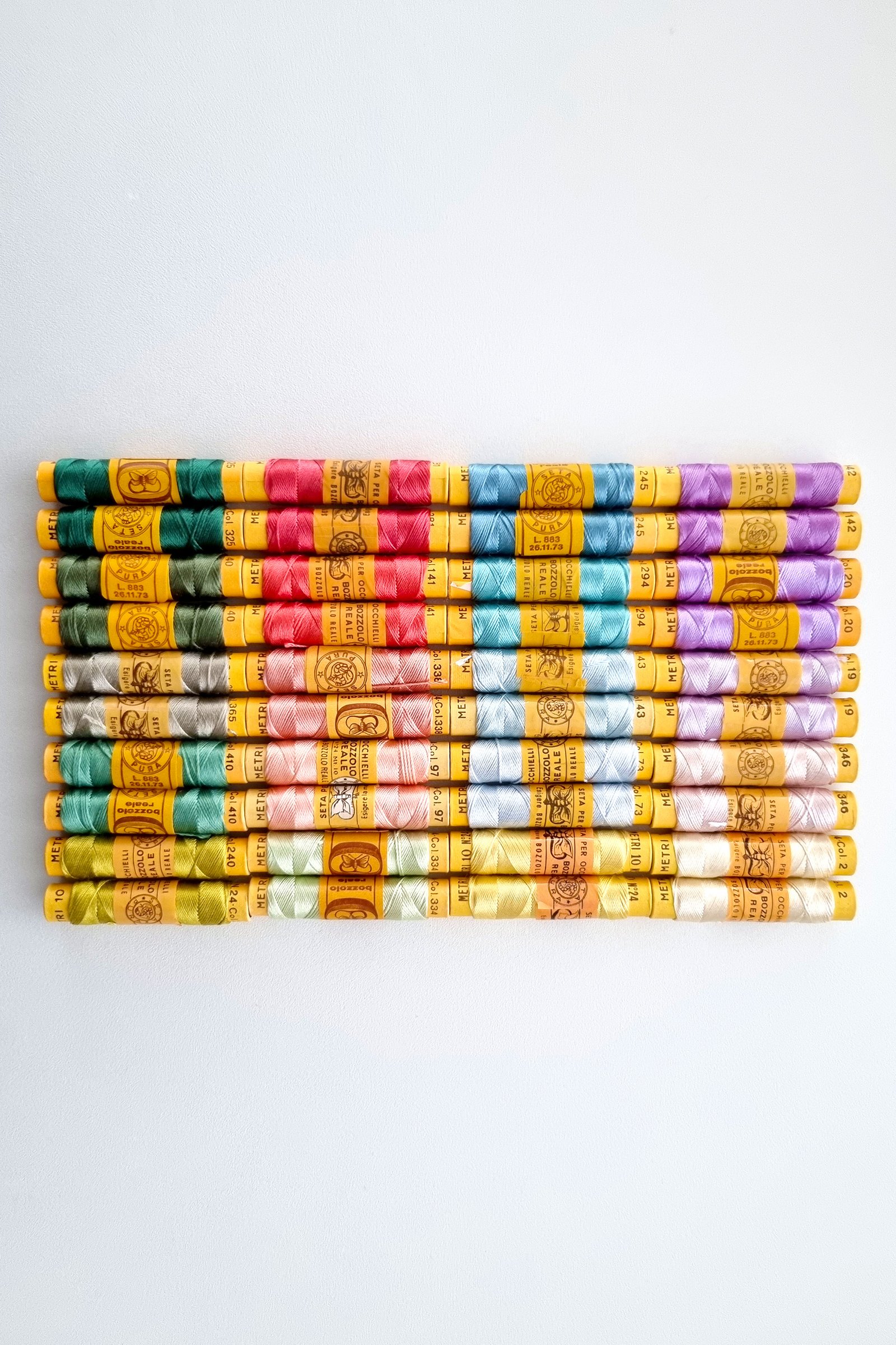 Bozzolo Reale & Tre Stelle – Silk Thread – Hortensia Flower Set – 40 Spools - Image 2
