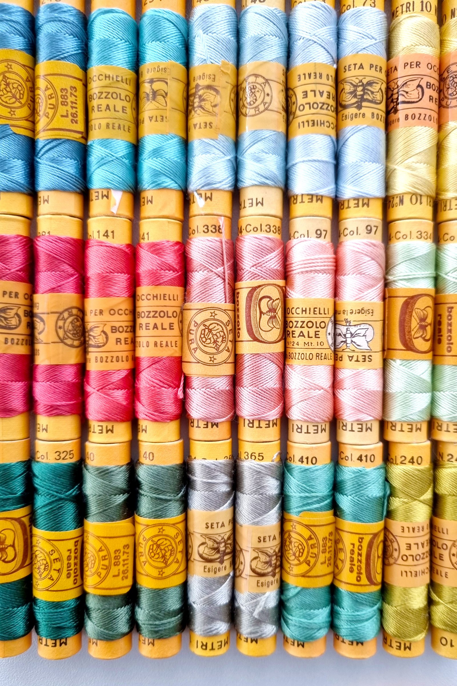 Bozzolo Reale & Tre Stelle – Silk Thread – Hortensia Flower Set – 40 Spools - Image 10