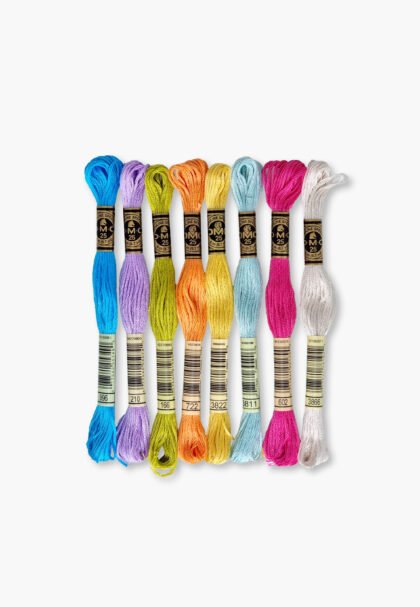 DMC Mouliné Spécial 117 – Summer Collection Set – 8 Skeins