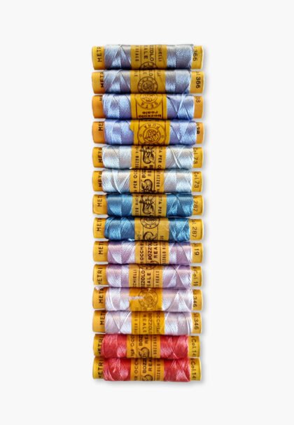 Bozzolo Reale & Tre Stelle – Silk Thread – Sunset Set – 14 Spools