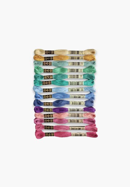 DMC Mouliné Spécial 117 – Technicolor Cotton Set – 14 Skeins