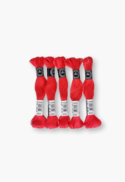 DMC Cotton à Broder 25 – N.892 Set – 5 Embroidery Skeins