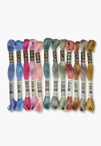 DMC Mouliné Spécial 117 – Treasure Map Set – 12 Embroidery Skeins