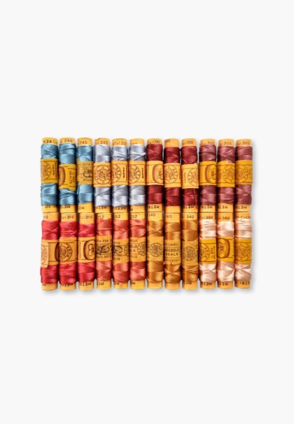 Bozzolo Reale & Tre Stelle – Silk Thread – Urban Set – 24 Spools