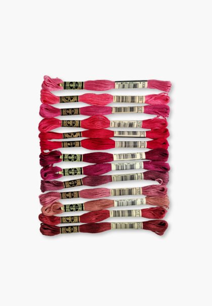 DMC Mouliné Spécial 117 – Velvet Rose Set – 13 Embroidery Skeins