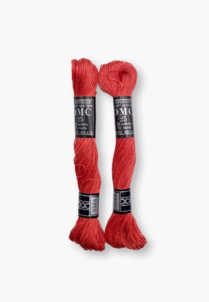DMC À Broder 25 - 3328 – 2 Vintage Skeins – Dollfus Mieg & Cie