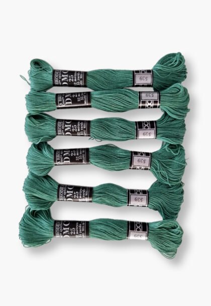 DMC À Broder 25 - Colour 539 – 6 Vintage Skeins – Dollfus Mieg & Cie