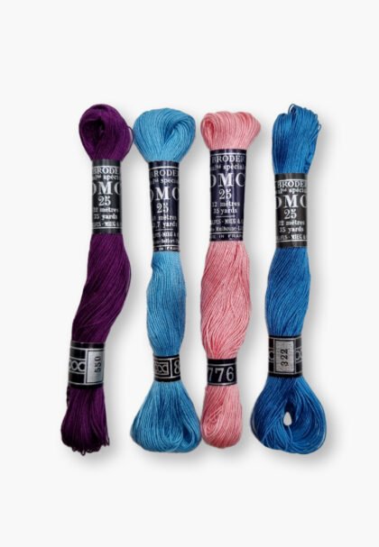 DMC À Broder 25 - Vintage Blossom Set – 4 Vintage Skeins – Dollfus Mieg & Cie