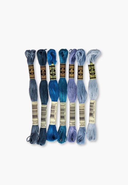 DMC Mouliné Spécial 117 – Winter River Set – 7 Skeins