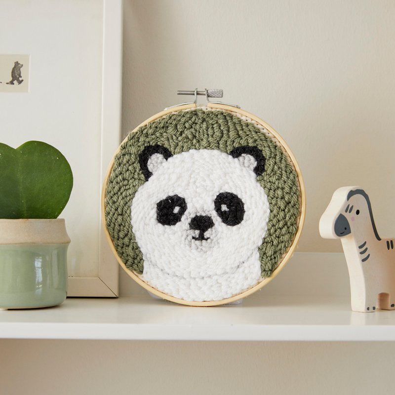 DMC – Patrice the Panda Punch Needle Kit – Beginner Kit - Image 3