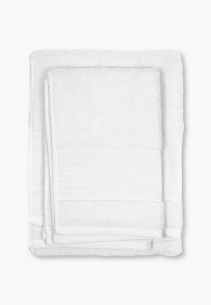 DMC-Stickhandtuch-Set – 500 g/m² mit Aida-Band – Farbe 01