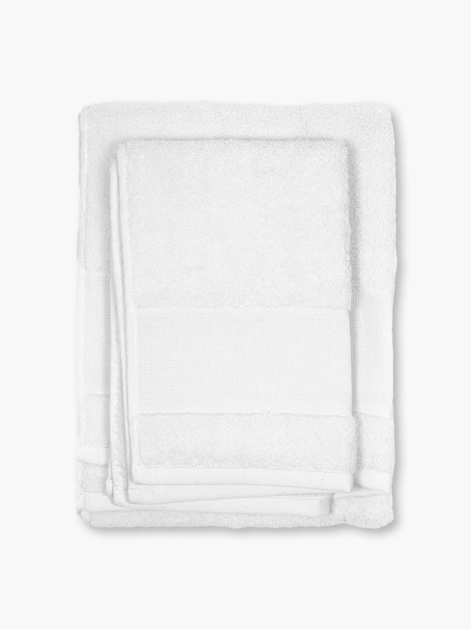DMC-Stickhandtuch-Set – 500 g/m² mit Aida-Band – Farbe 01