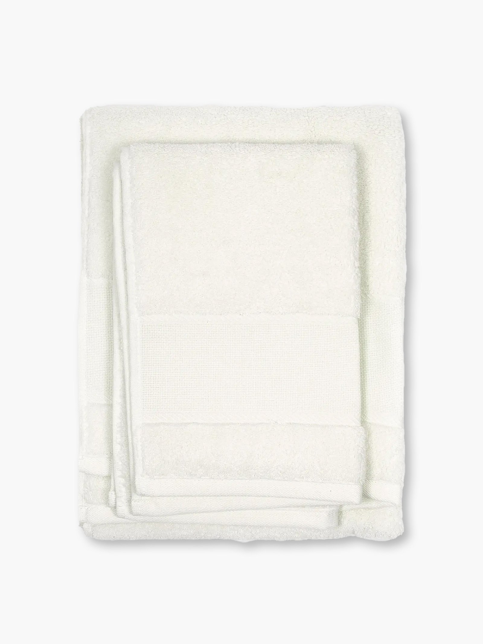 DMC-Stickhandtuch-Set – 500 g/m² mit Aida-Band – Farbe 02