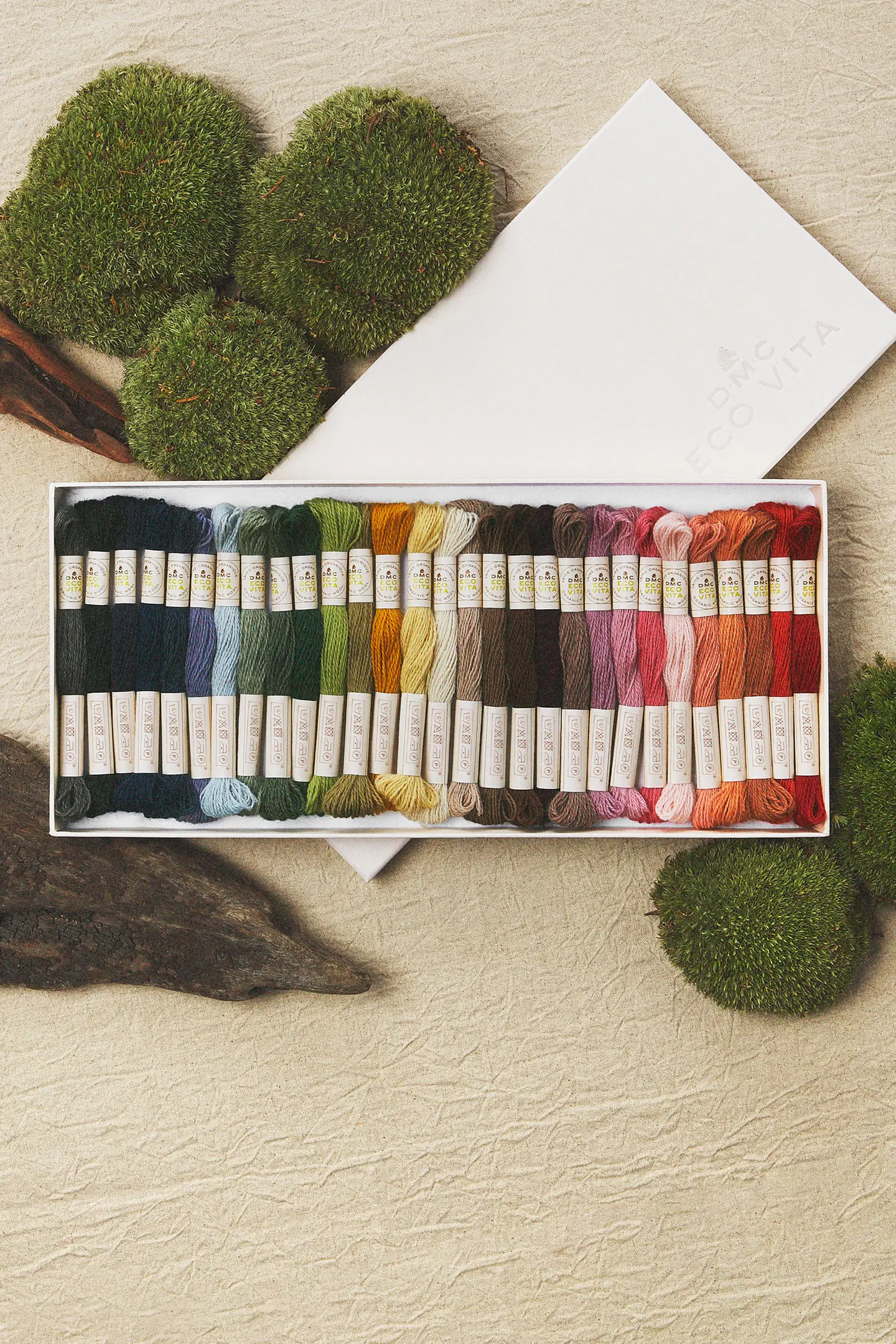 DMC Eco Vita 360 Box – 30 Organic Wool Embroidery Threads - Image 2