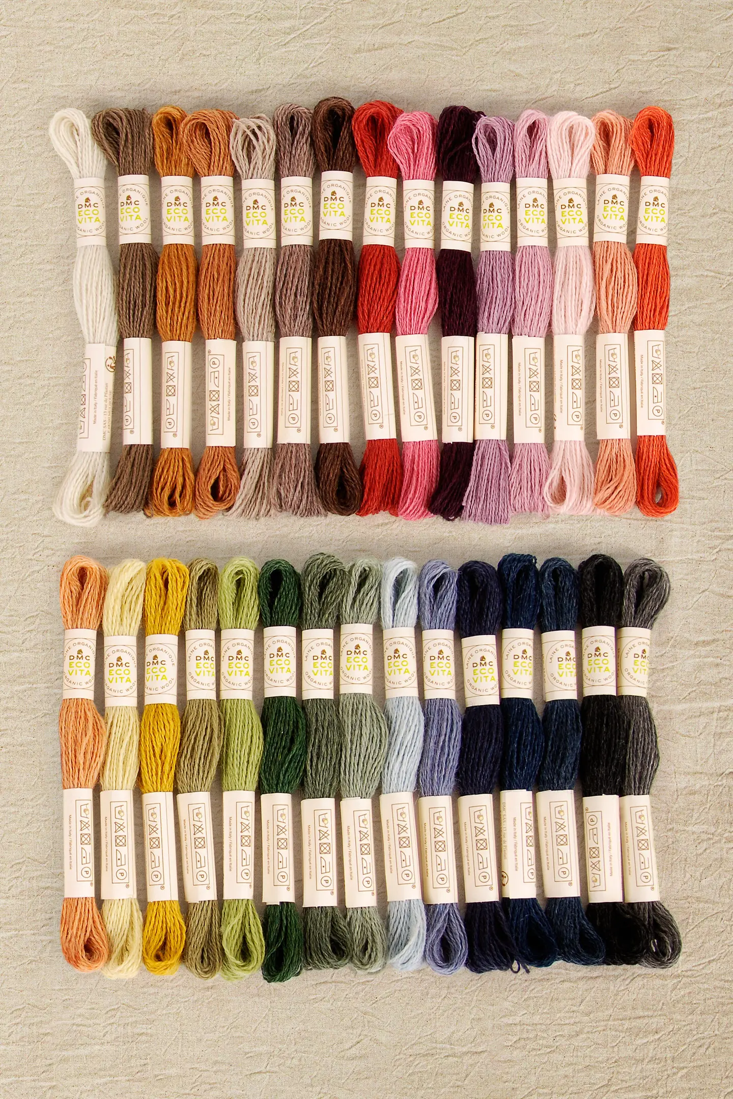 DMC Eco Vita 360 Box – 30 Organic Wool Embroidery Threads - Image 4