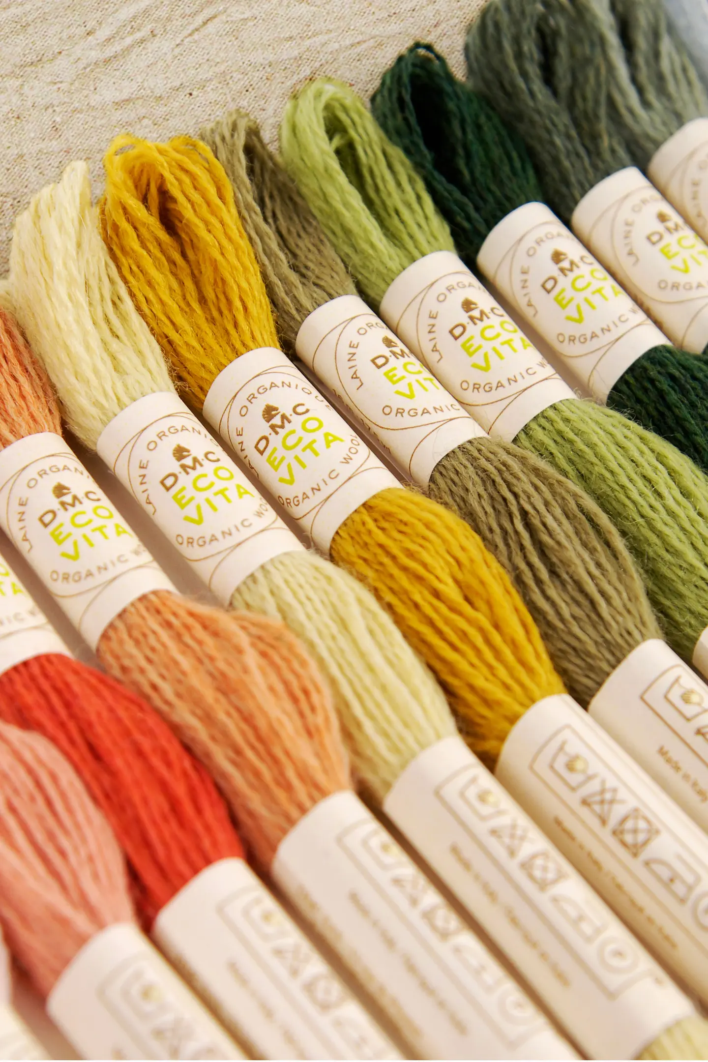 DMC Eco Vita 360 Box – 30 Organic Wool Embroidery Threads - Image 5
