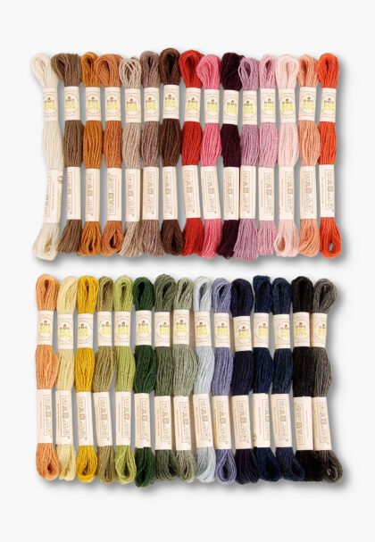 DMC Eco Vita 360 Box – 30 Organic Wool Embroidery Threads