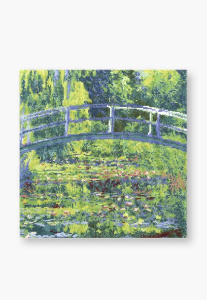 DMC – The Water-Lily Pond Cross Stitch Kit by Claude Monet – Expert