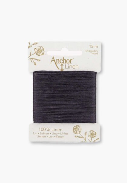 Anchor Leinen-Stickgarn 08 Taupe – 100 % Leinen – 6-fädig – 15 m