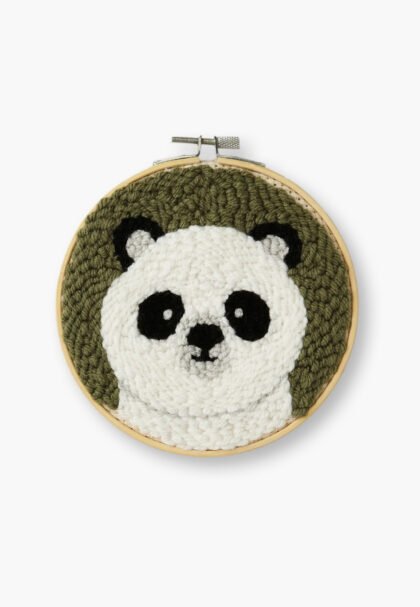 DMC – Patrice the Panda Punch Needle Kit – Beginner Kit
