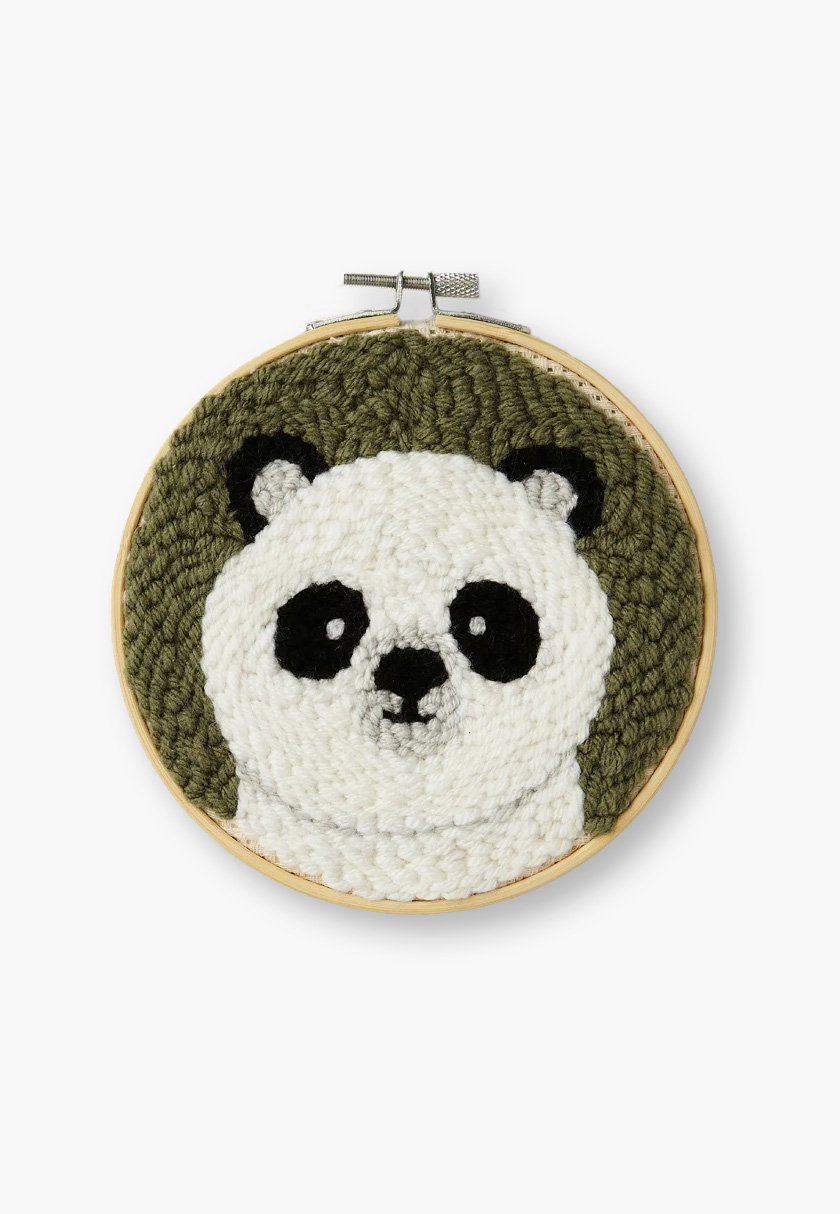 DMC – Patrice the Panda Punch Needle Kit – Beginner Kit