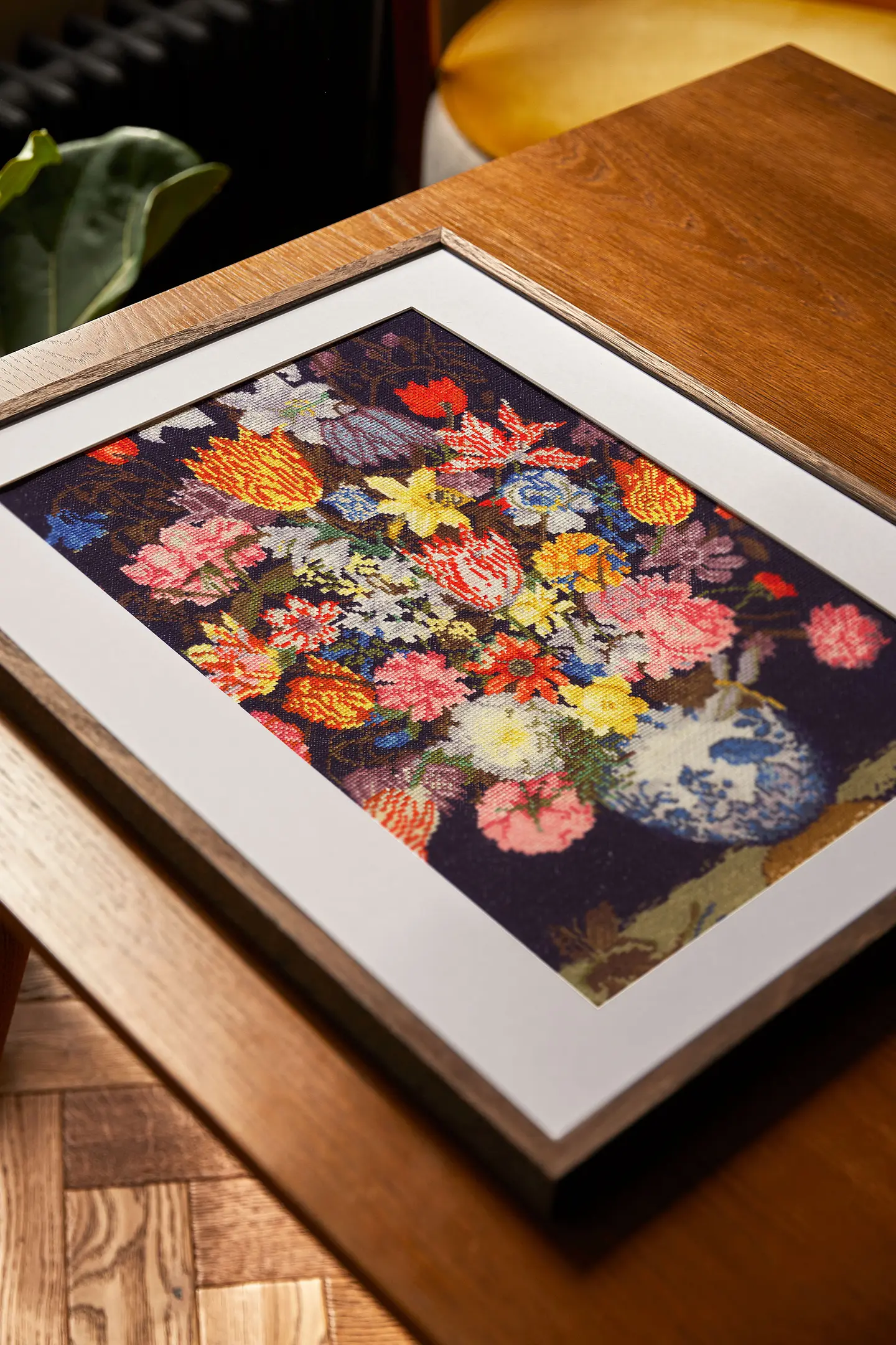 DMC – A Still Life of Flowers Cross Stitch Kit by Ambrosius Bosschaert – Expert - Image 4