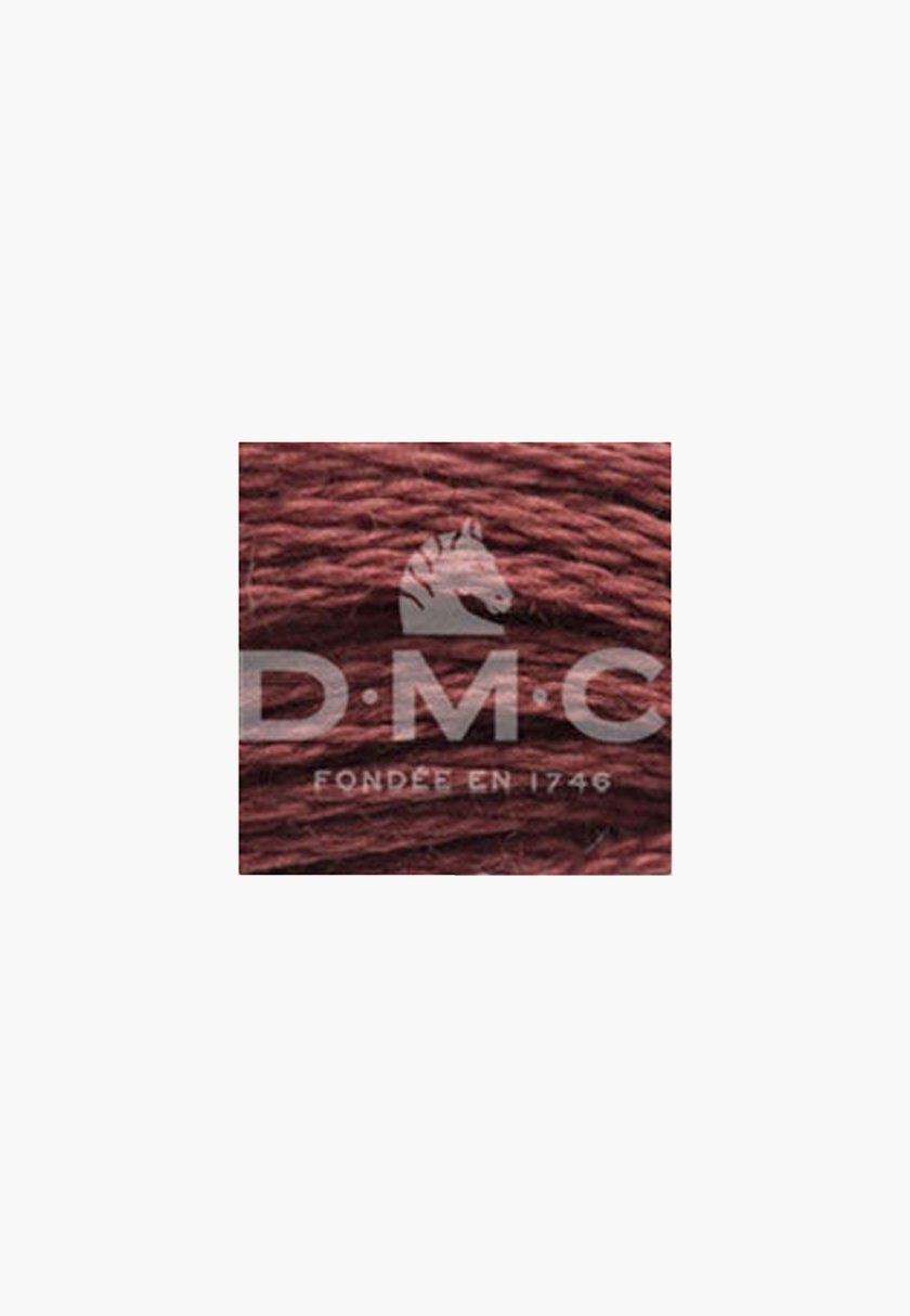 DMC Mouliné Spécial 117MC – Color 3858 – 100% Cotton – 8m Skein - Image 2