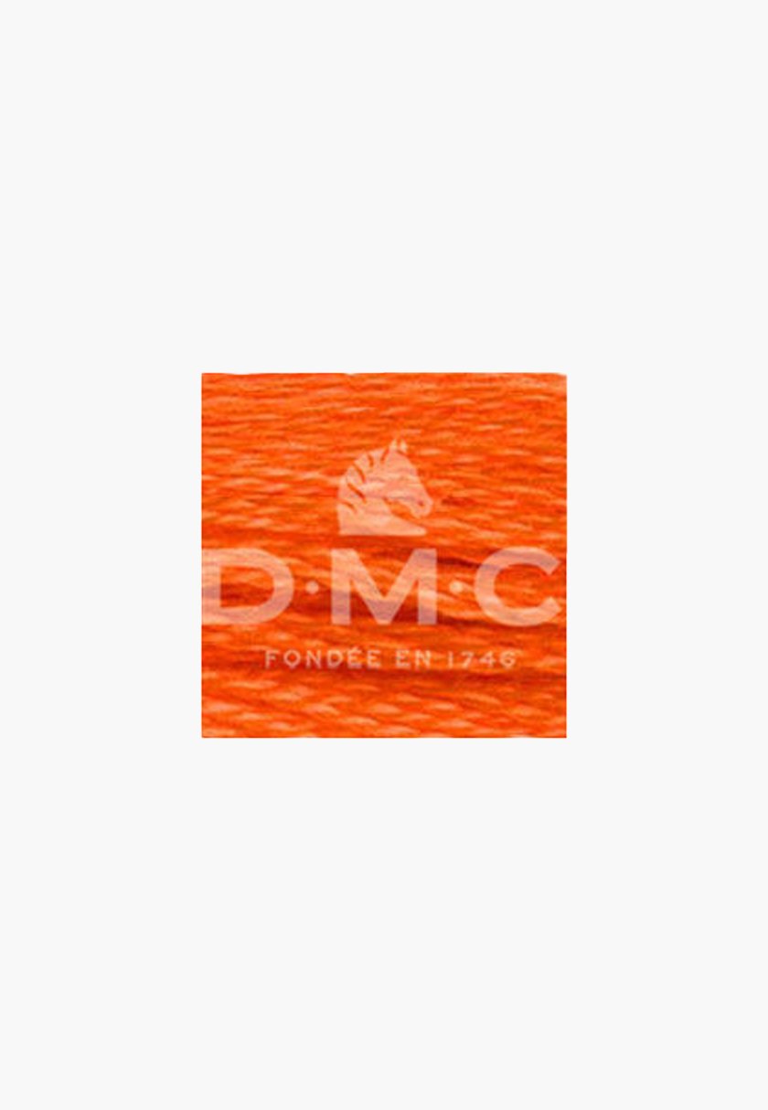 DMC Mouliné Spécial 117MC – Color 947 – 100% Cotton – 8m Skein - Image 2